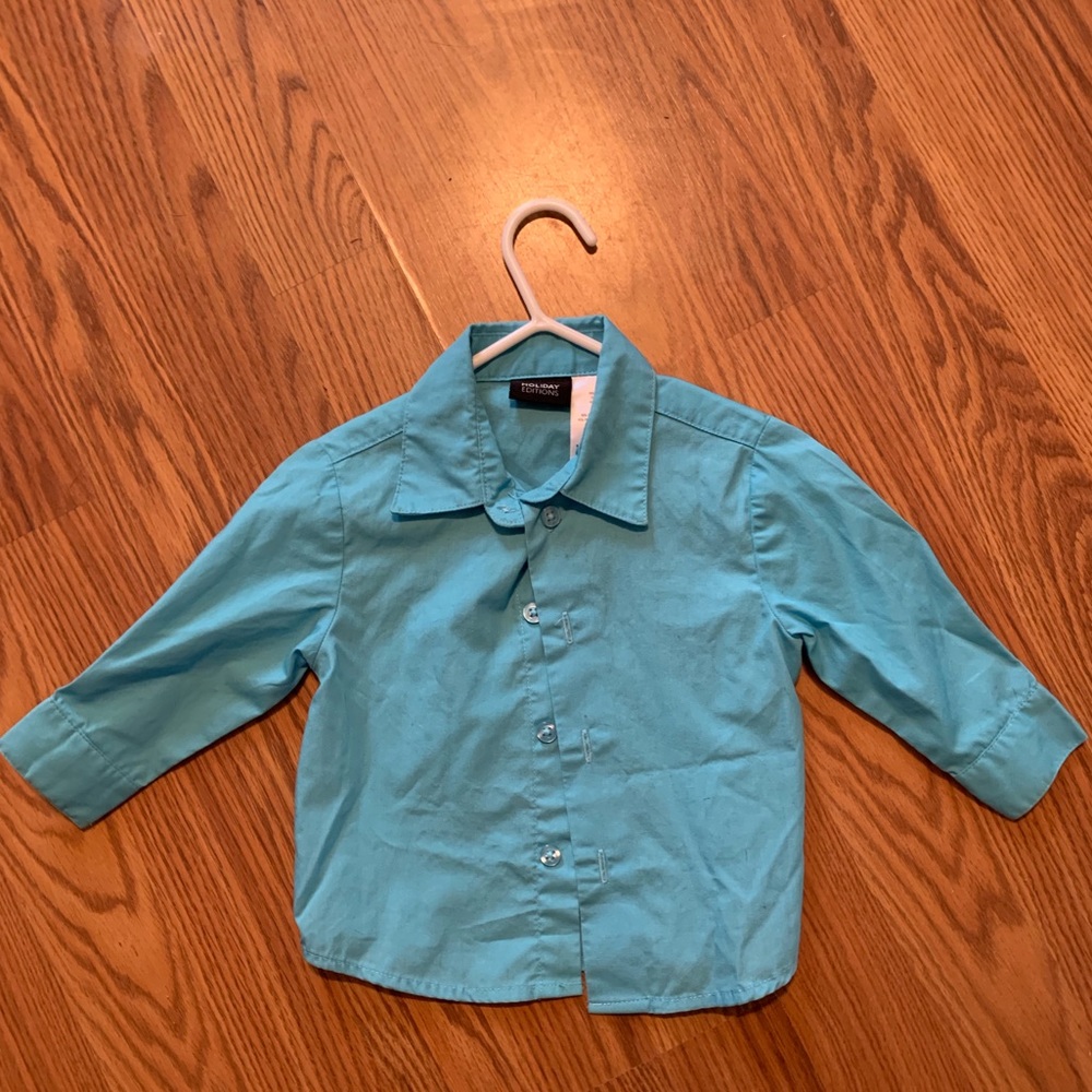 Toddler Boy Button Up